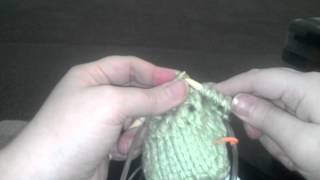 RIGHT slant decrease knitting [upl. by Ciapha562]