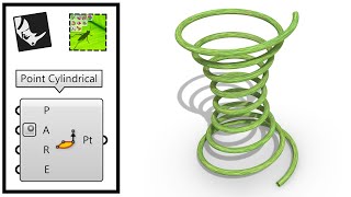 Point Attractor Facade Rhino Grasshopper [upl. by Zednanreh]