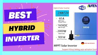 100W 2000W MPPT Hybrid Solar Inverter  12V 230V Photovoltaic Inverter Pure Sine Wave [upl. by Griffy]