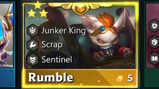 3 Star Rumble  1v9⭐⭐⭐ TFT SET 13 [upl. by Tutankhamen]