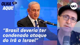 Netanyahu torceu para Irã reagir porque precisa desviar atenção da carnificina em Gaza  Reinaldo [upl. by Arvo]