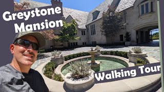 Greystone Mansion  Walking Tour  FREE Beverly Hills Attraction [upl. by Nyllaf]