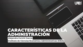 Características de la Administración [upl. by Rintoul]