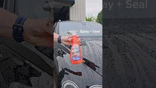 Easy spray on rinse off protection in seconds SONAX Spray amp Seal available on Autogeekcom [upl. by Debee]