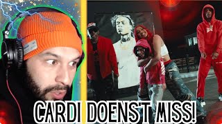 THIS CARDI IS DIFFERENT quotShake Itquot Cardi B x Kay Flock Reaction [upl. by Krause288]