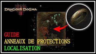 Guide Dragons Dogma 2  Localisation des anneaux carte [upl. by Huston406]