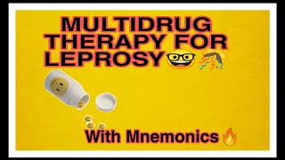 Multidrug therapy for Leprosy  MDT Leprosy  Mnemonics  Treatment for leprosy [upl. by Ovida]