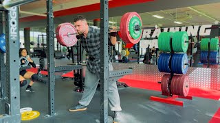 2425kg 535lb Squat at 22 Years Old [upl. by Selfridge]