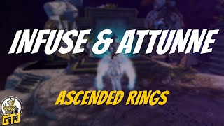 How To Infuse amp Attune Ascended Rings GW2 Guides For Beginners [upl. by Sherrod]