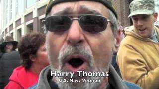 Veterans Counter Westboro Baptist Church Protest 1611mov [upl. by Irmgard28]