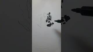 Tiger drawing JoshArtTV [upl. by Nalrah164]