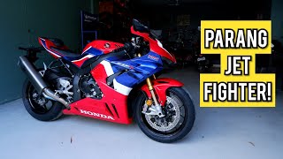 Honda CBR1000RRR Fireblade SP  Full Review Sound Check First Ride [upl. by Einreb]