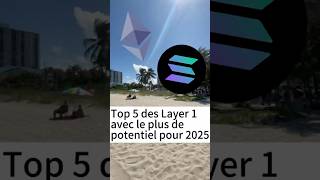 Top 5 des meilleurs L1 en crypto 💎💎 bitcoin crypto shorts trading money blockchain [upl. by Wye]