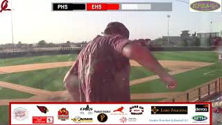 Eunice Baseball vs Portales [upl. by Ahsilat]