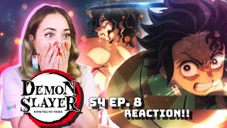 THE FINALE MUZAN vs EVERYONE DEMON SLAYER Season 4 Episode 8 REACTION [upl. by Rexana]