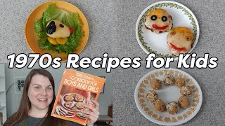 1970s RECIPES FOR KIDS 🧑‍🍳 Vintage Cookbooks for Children [upl. by Filbert]