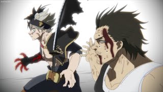 Asta and Yami vs Dante English dub Full Fight Captain Yami gives his sword to Asta [upl. by Vigor907]