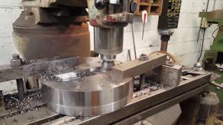 Making a 1325quot 336mm TREPANNING TOOL to cut through 20quot long steel bar [upl. by Keppel846]