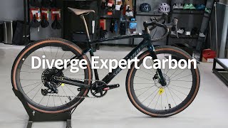 Specialized Diverge Expert Carbon 2022 review 다이버지 익스퍼트 카본 그래블 자전거 추천 [upl. by Atirak474]