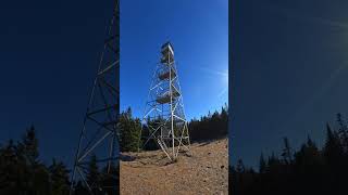 Hunter Mountain Fire Tower Hike November 2024 [upl. by Enoed]