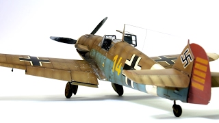 Messerschmitt Bf 109F4 Eduard 148 HansJoachim Marseille Step by Step [upl. by Gervais]