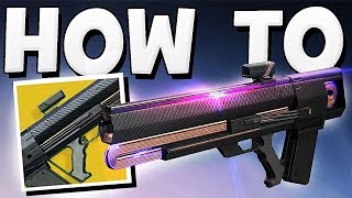 Destiny 2  HOW TO GET quotGRAVITON LANCEquot EXOTIC EASY [upl. by Kennet]