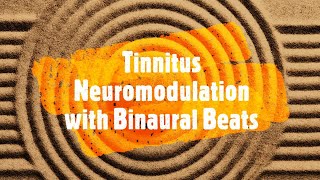 Tinnitus Cure with Neuromodulation and Binaural Beats Deep Theta Beta and Alpha for Meditation [upl. by Emanuel]