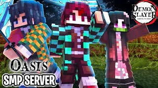 PUBLIC Demon Slayer Minecraft FREE to Join SMP Server Open [upl. by Adolpho]