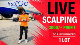 ✅Live Scalping profit 3000  trading  stock Market by Prashant Chaudhary [upl. by Foscalina]