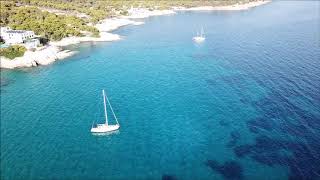 Aegina island  Bay of Agia Marina [upl. by Wainwright465]