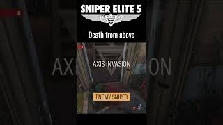 Death from above shorts sniperelite5 axisinvasion johncena [upl. by Enialem]