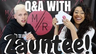 Get To Know ZAUNTEE  QampA with Maddie Rey and Zauntee [upl. by Rednasela]