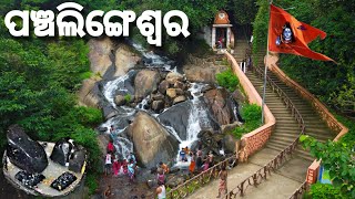 ପଞ୍ଚଲିଙ୍ଗେଶ୍ଵର ଶୈବପୀଠ ବାଲେଶ୍ଵର  Panchalingeswar Temple amp Waterfall  Balasore [upl. by Thorma]