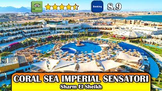 5star JEWEL in Sharm El Sheikh TUI BLUE Coral Sea Imperial Sensatori review [upl. by Wiltz689]