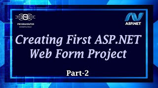 02  How To Create First ASPNET Web Forms Project In Visual Studio  Web Forms HindiUrdu [upl. by Kandace]