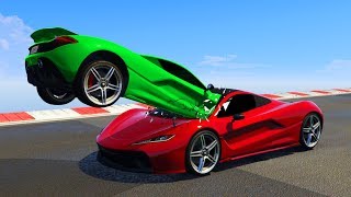 I BROKE HIS SUPERCAR GTA 5 Funny Moments [upl. by Elcarim]