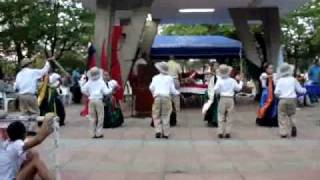 BAILES TIPICOSCABALLITO NICOYANO EN EL PARQUE DE NICOYA [upl. by Annahsar135]