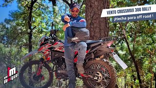 VENTO CROSSMAX 300 RALLY  ¿Vale la pena  Todos los detalles  reseña  ¡con doble radiador [upl. by Kale548]