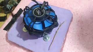 NEVERA CASERA con ventiladores de PC diy homemade freezer PELTIER TEC112706 [upl. by Nestor]