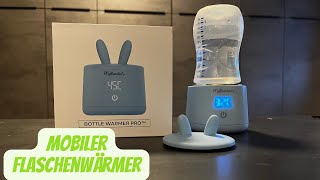 MyBambinis tragbarer Babyflaschenwärmer mit Akku I TEST I Unboxing [upl. by Manson]