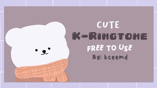 Kceemd  FREE RINGTONE  Cute Korean Ringtone that I used on my Android Phone [upl. by Neelyahs856]