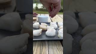 Part 1 Cooking Scallops at Home seafood scallops scallop [upl. by Sibilla639]