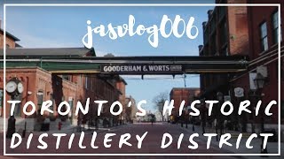 Gooderham amp Worts  Exploring Torontos Historic Distillery District jasvlog006 [upl. by Newby]