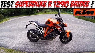 MotoVlog 1  TEST SUPERDUKE R 1290  démontage de bras   Une tuerie [upl. by Eemak]