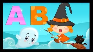 Lalphabet dHalloween  Chanson pour apprendre lalphabet avec les sorcières  Titounis [upl. by Dov]