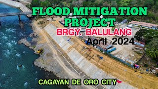 Flood Mitigation Project in Brgy Balulang  Cagayan de Oro City  May 2024 [upl. by Halona]