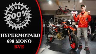 Ducati Hypermotard 698 MONO RVE  Die neue Speerspitze der SMCR´s  Desmo  10500 Umin [upl. by Alyled947]