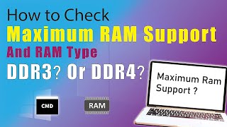 📢 How To Find Out Your Max Ram Capacity For Laptop  PC [upl. by Atalanti]