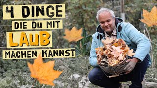 Kann man die Blätter aller Baumarten im Garten nutzen Laub im Gemüsegarten sinnvoll einsetzen [upl. by Aicre]