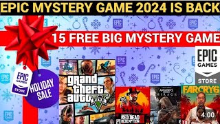 Epic Mystery Game 2024 Is Back 🔙🥰 GTA 5 Free 15 Free Games 🎯 download Free 2024 😰😱😱epicgames [upl. by Holbrooke566]